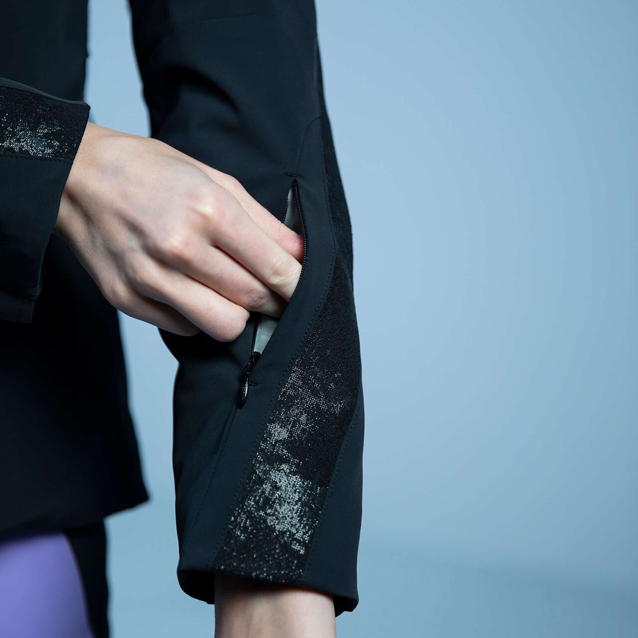 GLITTER LINE JACKET,BK00, large image number 8
