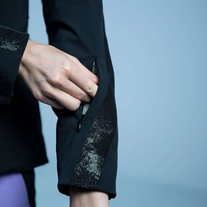 GLITTER LINE JACKET,BK00, medium image number 8