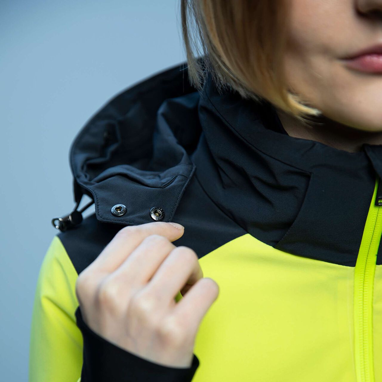 SMOOTH LOGO JACKET,BK00, large image number 2