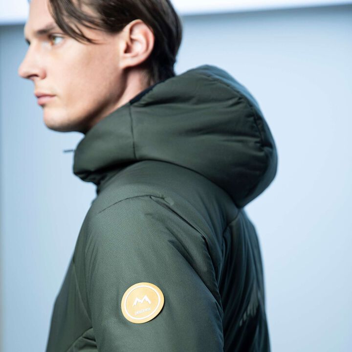 LIGHT INSULATION HOODIE,BK99, medium image number 3