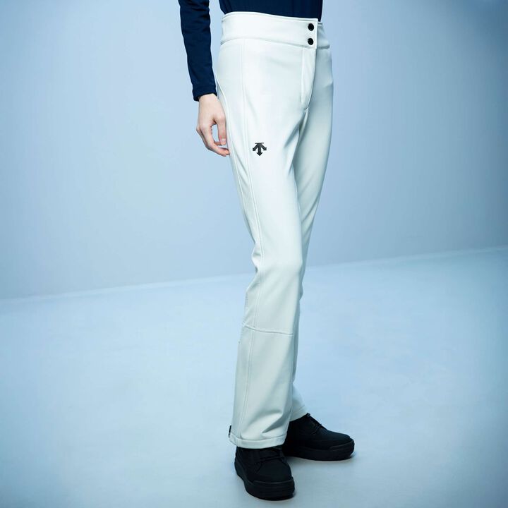 BONDED STRETCH PANTS,BK00, medium image number 2