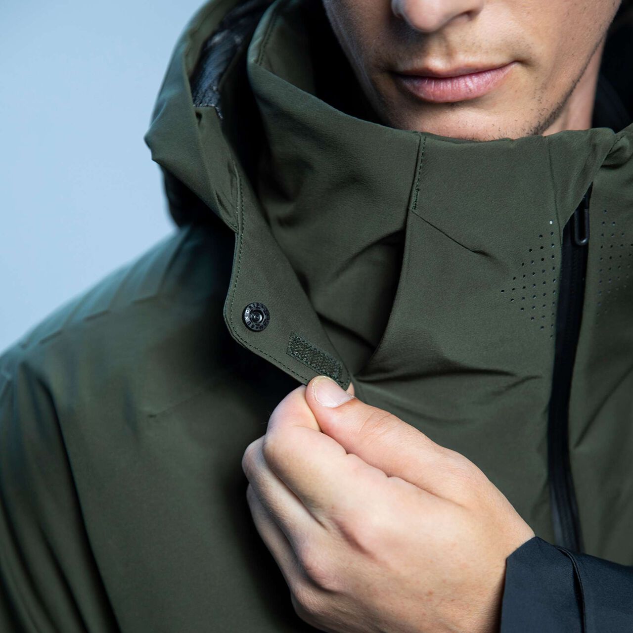 SHOULDER PADD JACKET,BK00, large image number 9