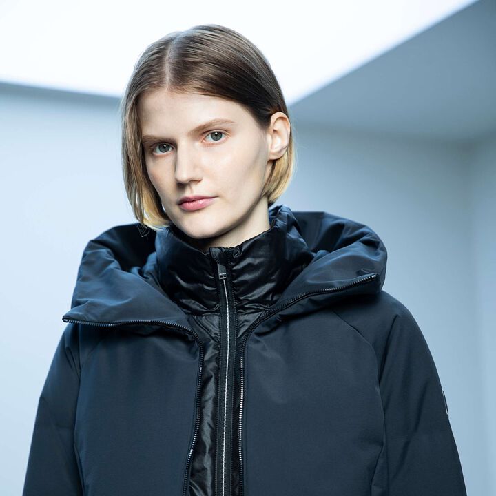 DOUBLE COLLAR JACKET,BK00, medium image number 8