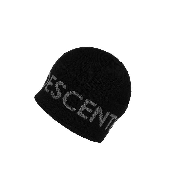 DESCENTE LOGO CAP,BK00, medium