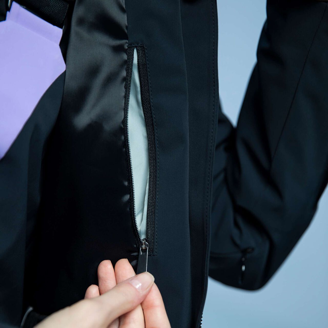 GLITTER LINE JACKET,BK00, large image number 11