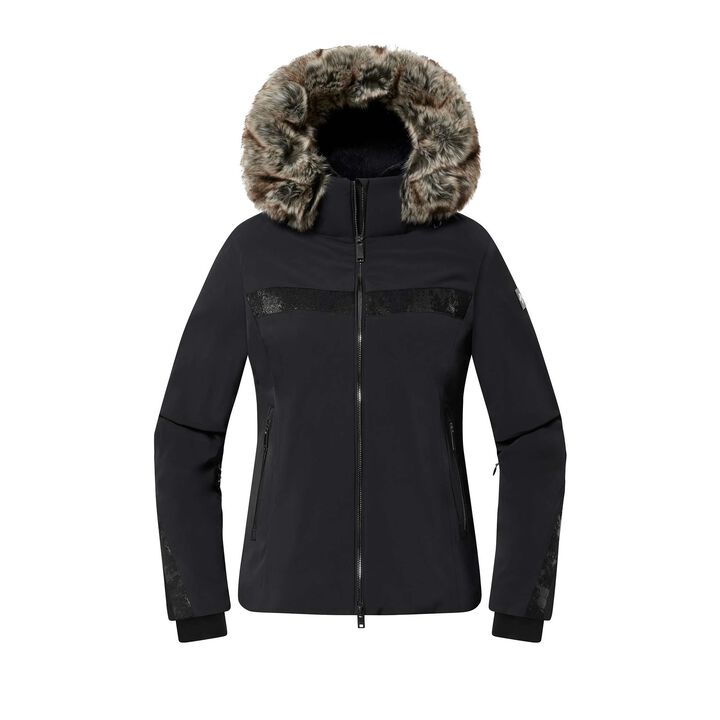 GLITTER LINE JACKET,BK00, medium image number 2