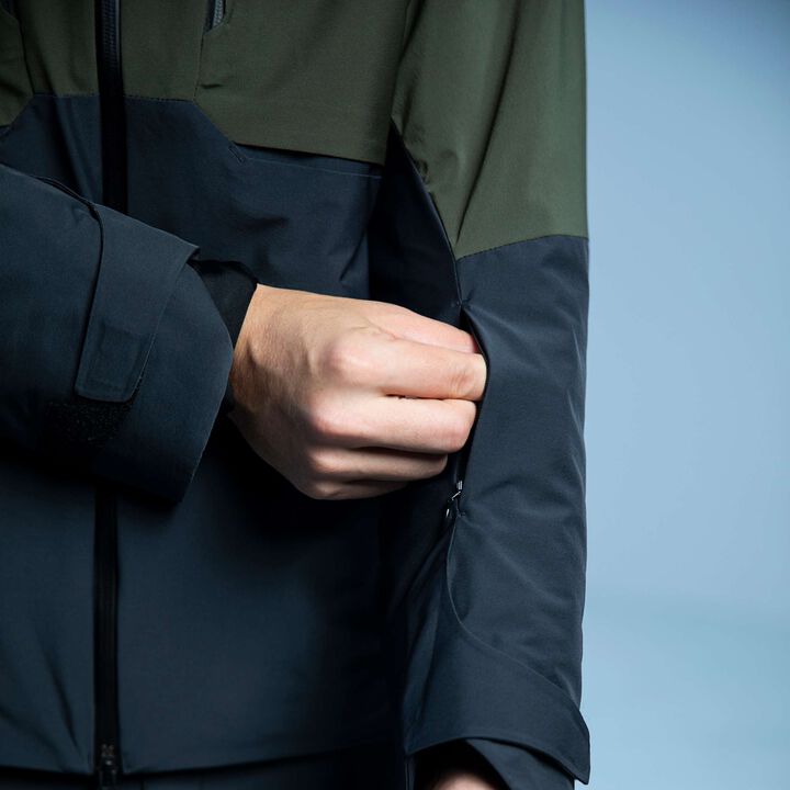 SHOULDER PADD JACKET,BK00, medium image number 4