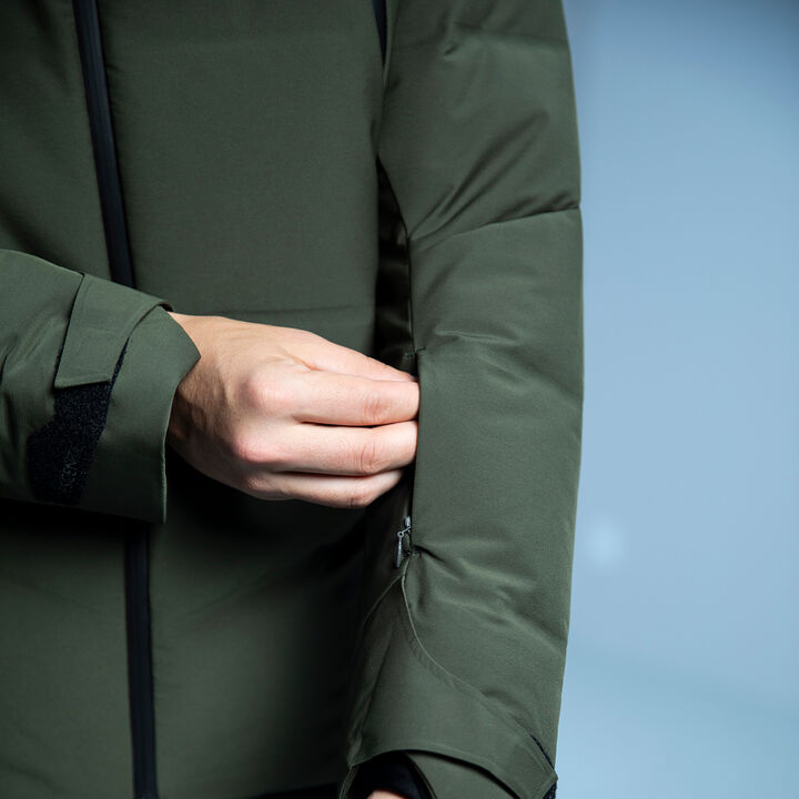 HYBRID DOWN JACKET,BK00, medium image number 4
